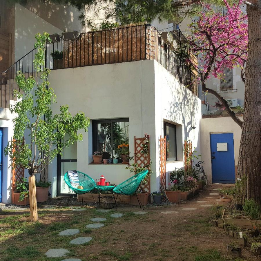 Little House With A Large Roof Garden In The City Center Marseille Exterior photo